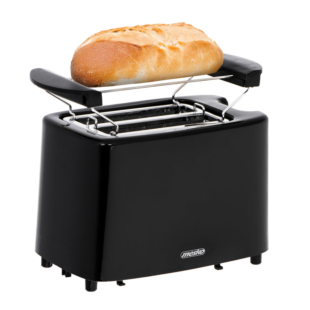 Tostador Mesko, tostador de 2 rebanadas, 900W, negro, MS 3220