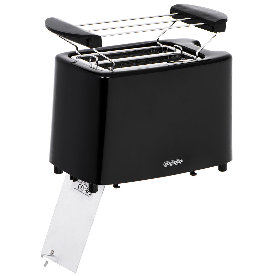 Tostador Mesko, tostador de 2 rebanadas, 900W, negro, MS 3220