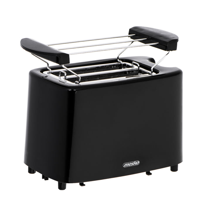 Tostador Mesko, tostador de 2 rebanadas, 900W, negro, MS 3220