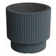 Prosperplast Maceta con inserto, altura 37,5cm, Color antracita, Milly