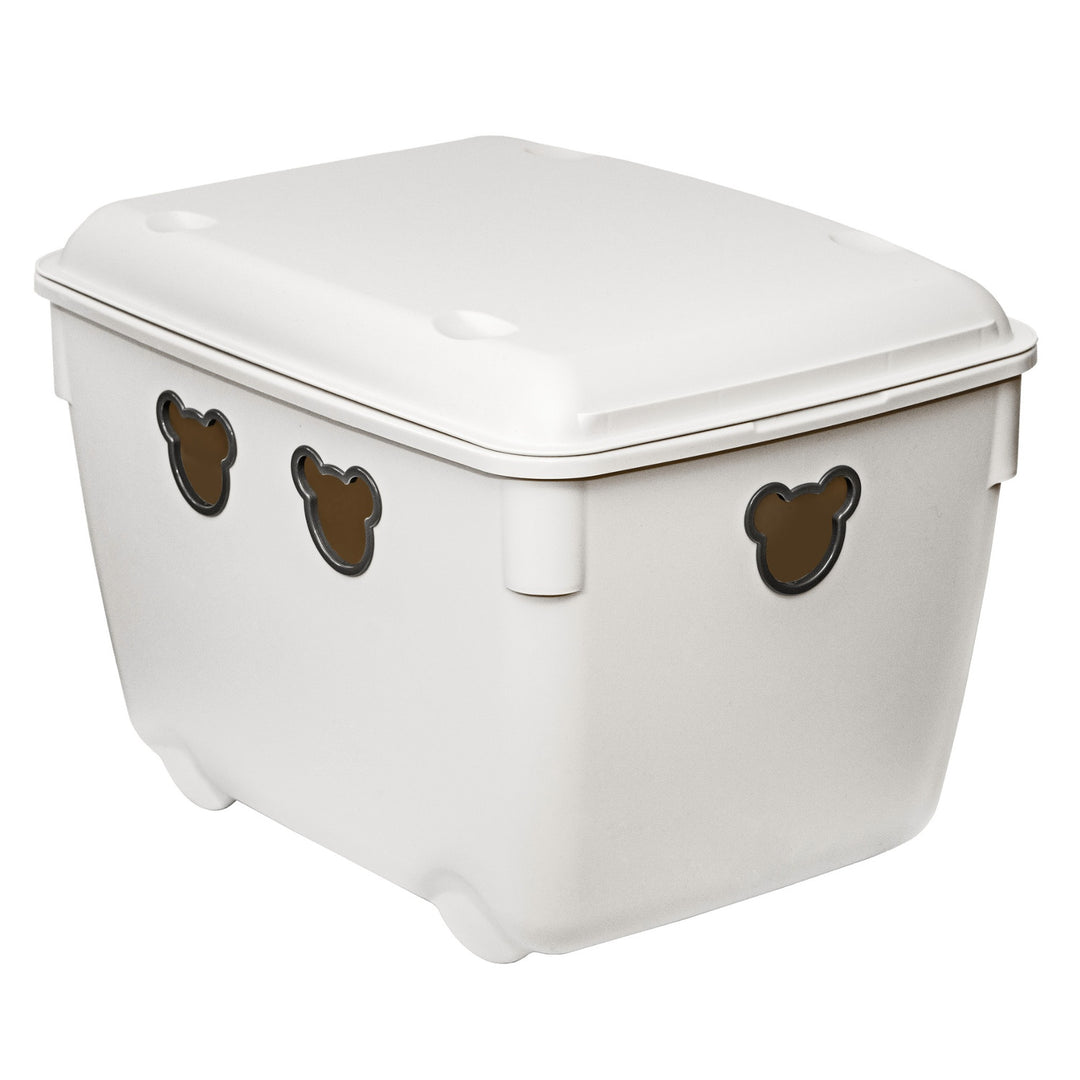 Balde do lixo Branq, 40 l, resistente, branco antigo, Bear