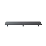 Estante/top plegable Maclean, negro, 100x40 cm, máx. 50 kg, MC-128 B