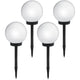 Candeeiro Solar GreenBlue, Independente, Jardim, Esfera 30x30x63 cm, GB168, 4 Tons