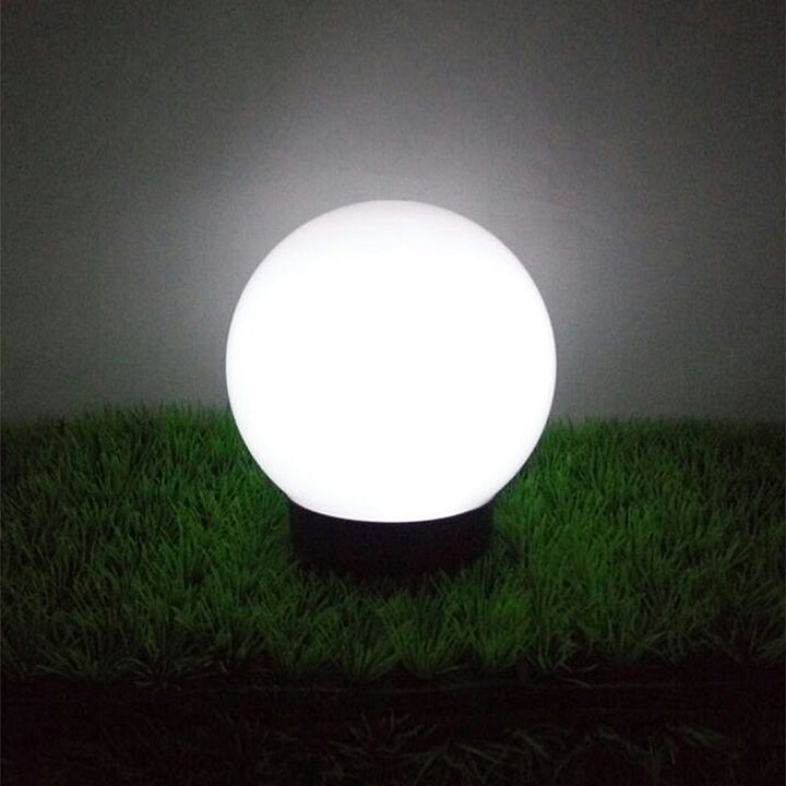 Luz solar GreenBlue, independente, jardim, esfera 25x25x58 cm, LED branco, GB166, pacote de 4