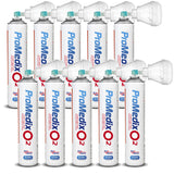 Inalador portátil de oxigénio Promedix 99,4% em lata, 12L, PR-994, 10 unidades