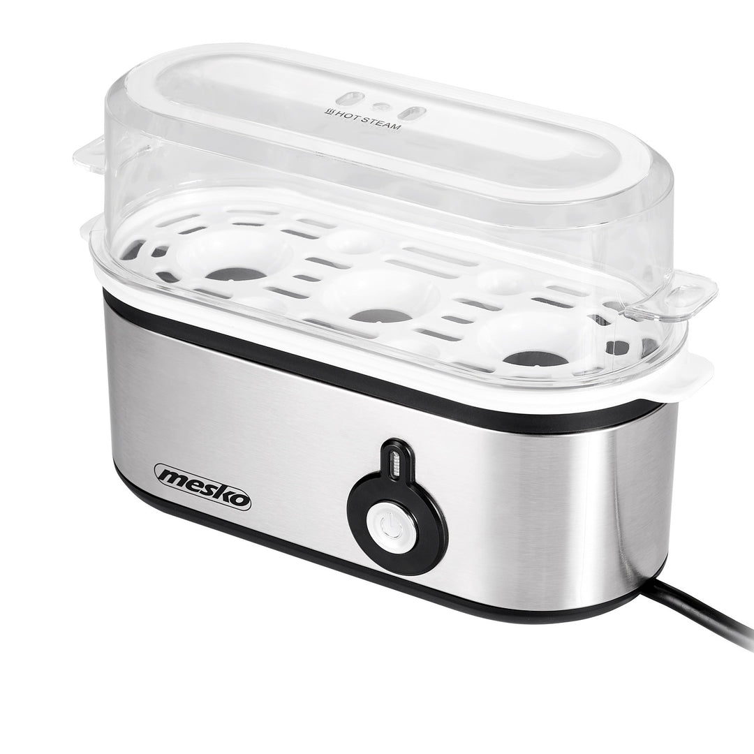 Cocedor de huevos Mesko MS 4485 para 1-3 huevos, 350W, pinza, enchufe UK