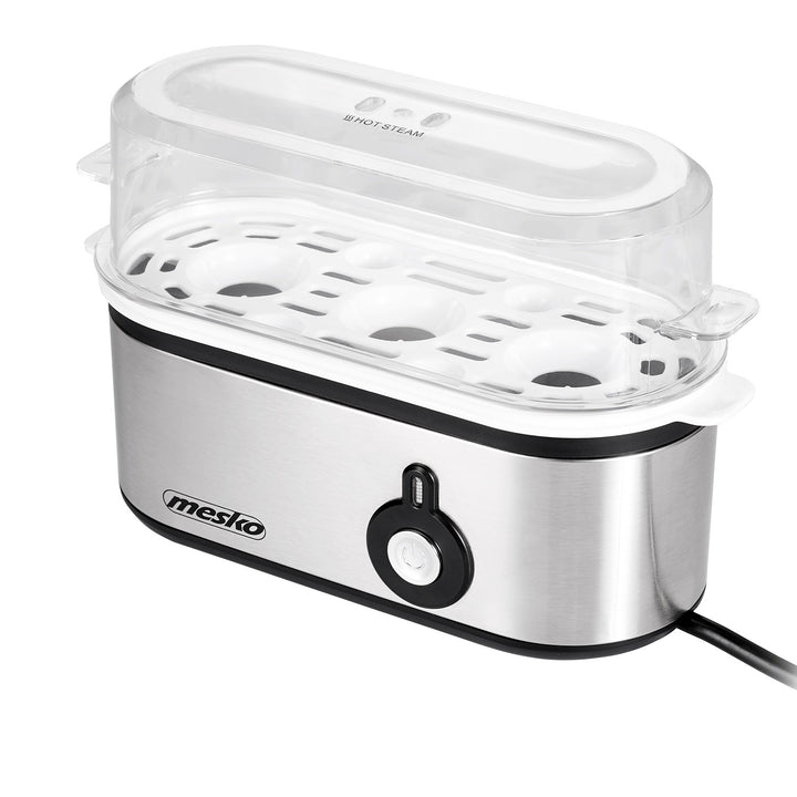 Cocedor de huevos Mesko MS 4485 para 1-3 huevos, 350W, pinza, enchufe UK