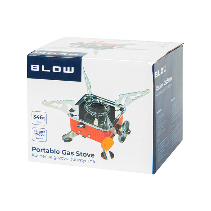 Fogão a gás Blow Mini Tourist, 2800W, para cartucho, 53-138