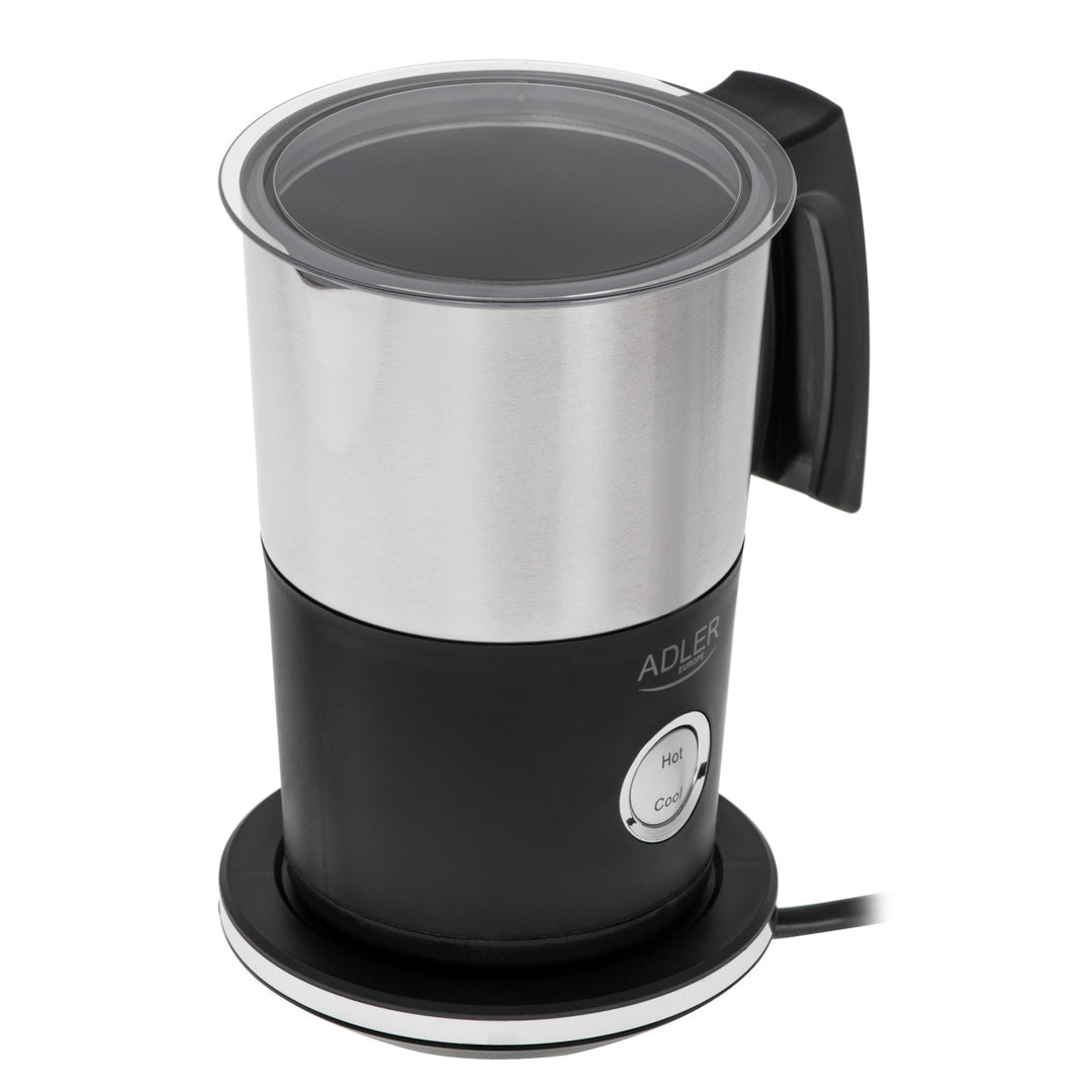 Espumador de leite Adler, elétrico, quente e frio, máx. 1000 W, AD 4497