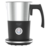 Espumador de leite Adler, elétrico, quente e frio, máx. 1000 W, AD 4497