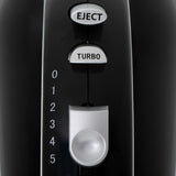 Batedeira manual Camry, 800 W, 5 velocidades, função turbo, preta, CR 4218
