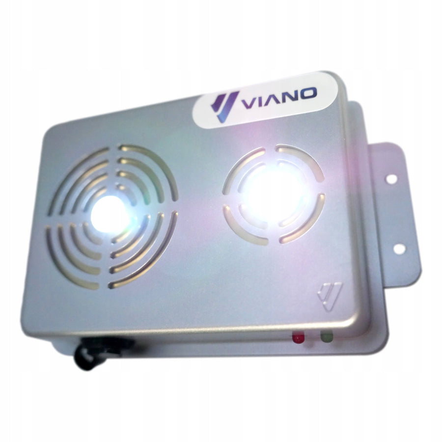 Ahuyentador de martas y roedores Viano OSA2 con led inalámbrico para coche