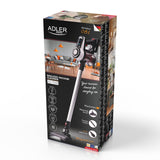 Aspirador vertical portátil sem fios Adler AD 7048, preto