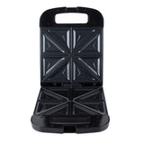 Sanduicheira Adler AD 3055 preta de 2000 W para 4 sanduíches
