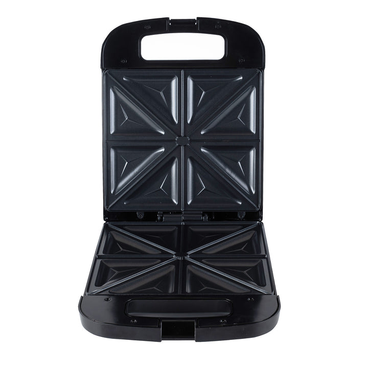 Sanduicheira Adler AD 3055 preta de 2000 W para 4 sanduíches