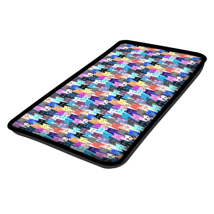 Almofada para cama de gato para nicho de janela 25x55cm Bertoni MEOW print