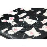 Almofada para cama de gato para peitoril de janela 25x55cm Bertoni Desenho de ratos