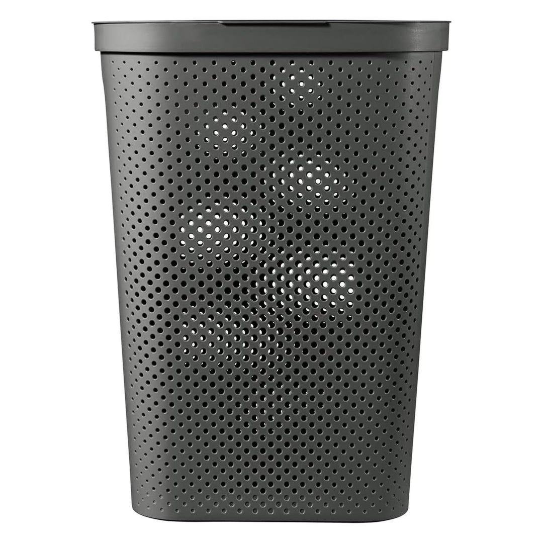 Curver Infinity Cesto de la ropa reciclado 60L gris oscuro