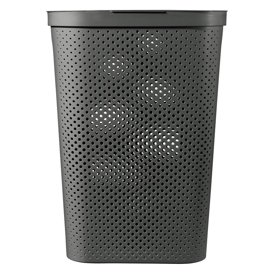 Curver Infinity Cesto de la ropa reciclado 60L gris oscuro