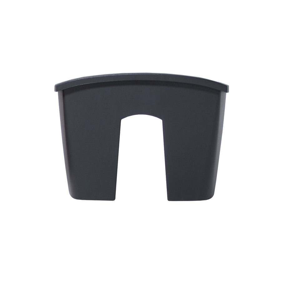 Floreira balaustrada de varanda Prosperplast, 58 cm, antracite, DCRO600