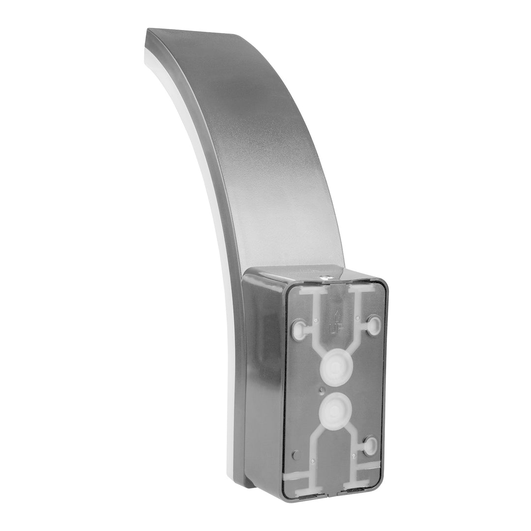 Luz LED com sensor de movimento Maclean, sensor de movimento PIR, cinzento, 20 W, IP65, 2000 lm, branco neutro (4000 K) MCE512 GR, pacote de 4