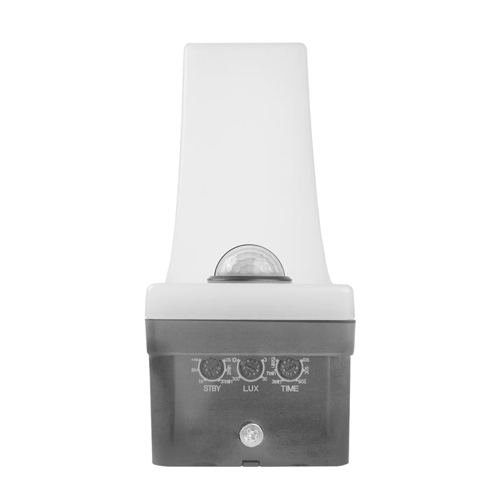 Luz LED com sensor de movimento Maclean, sensor de movimento PIR, cinzento, 20 W, IP65, 2000 lm, branco neutro (4000 K) MCE512 GR, pacote de 4