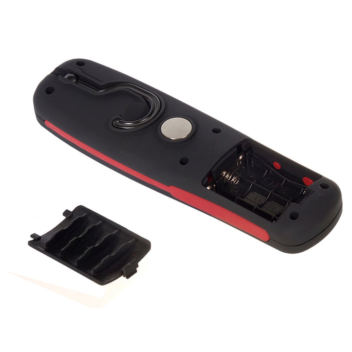 Maclean MCE03 Lámpara de taller 24 LED, imán, gancho, 3 piezas
