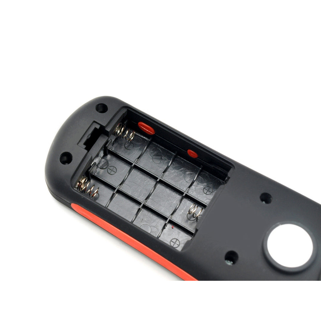 Maclean MCE03 Lámpara de taller 24 LED, imán, gancho, 3 piezas