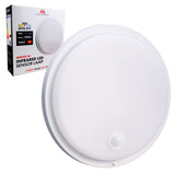 Lámpara LED con sensor de movimiento Maclean, sensor PIR, color blanco, 10 W, IP65, 1000 lm, color neutro, MCE525 W