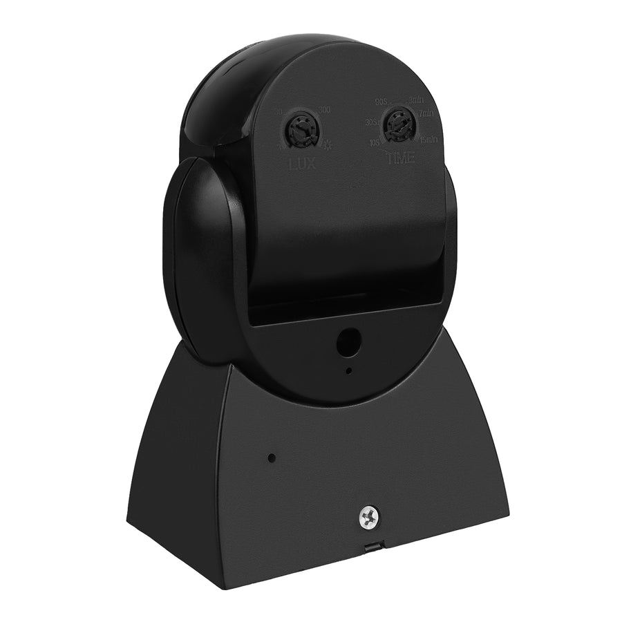 Sensor de movimiento PIR Maclean, infrarrojos, IP65, negro con cubierta negra, alcance 12 m, MCE201 B/B