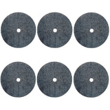 Bertoni Juego de discos antihierba, 6 piezas, 40 cm, gris