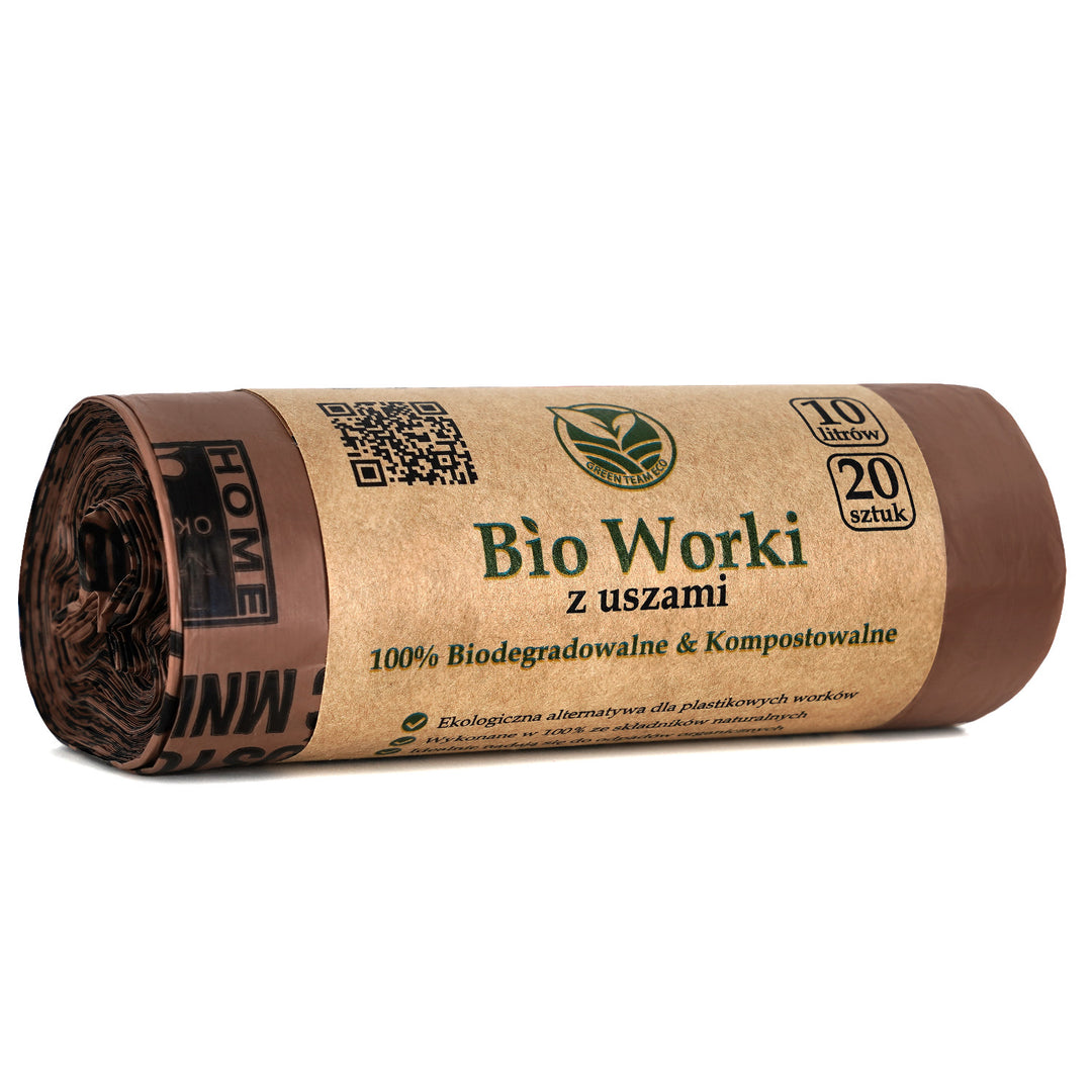 BIO bolsas compostables 10 litros 10x20 piezas