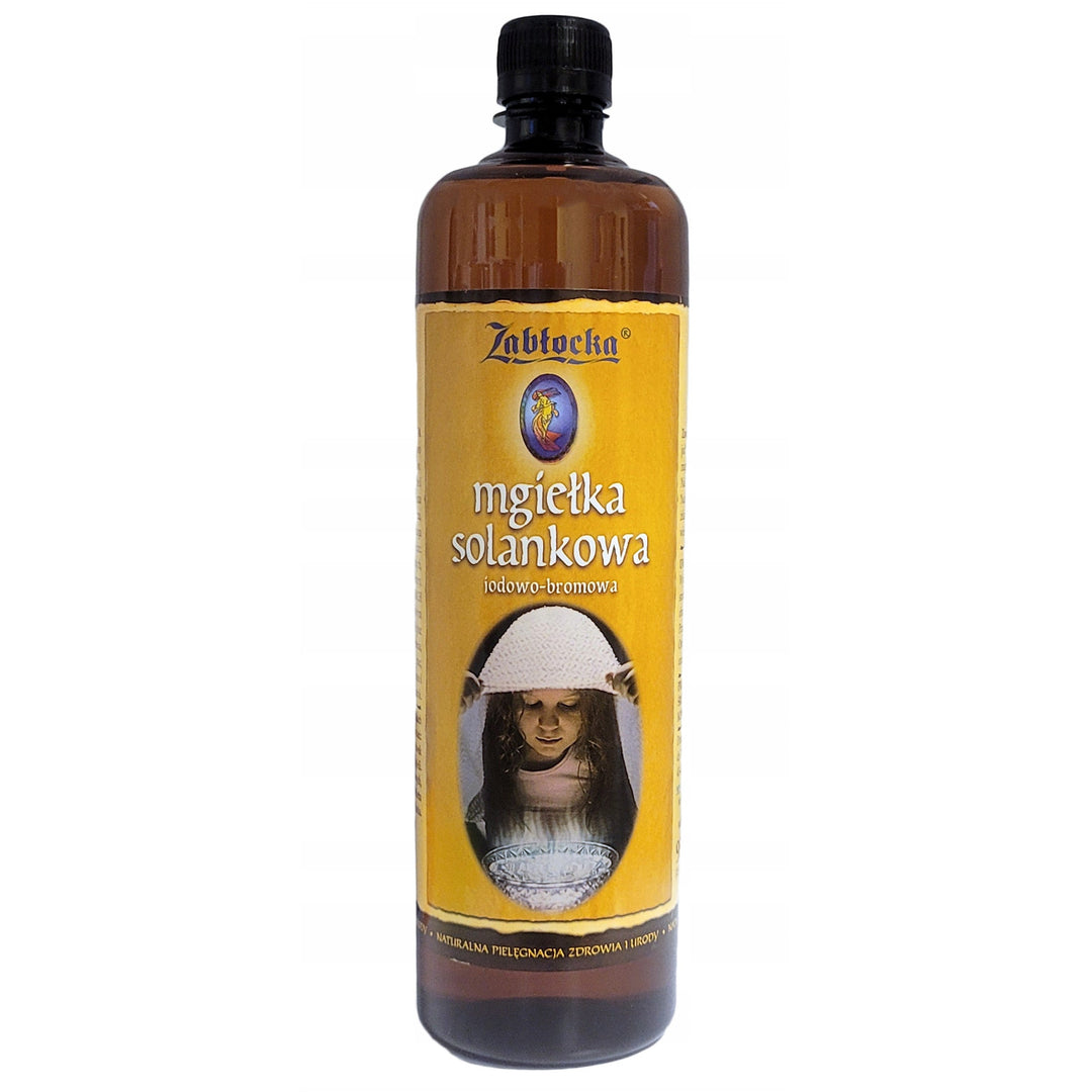 6x Zablocka Salt Mist 950ml para inalação em inaladores