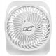 LTC LXWB16 Ventilador de escritorio inalámbrico, carga USB C, 4 niveles de velocidad, batería de 2000 mAh