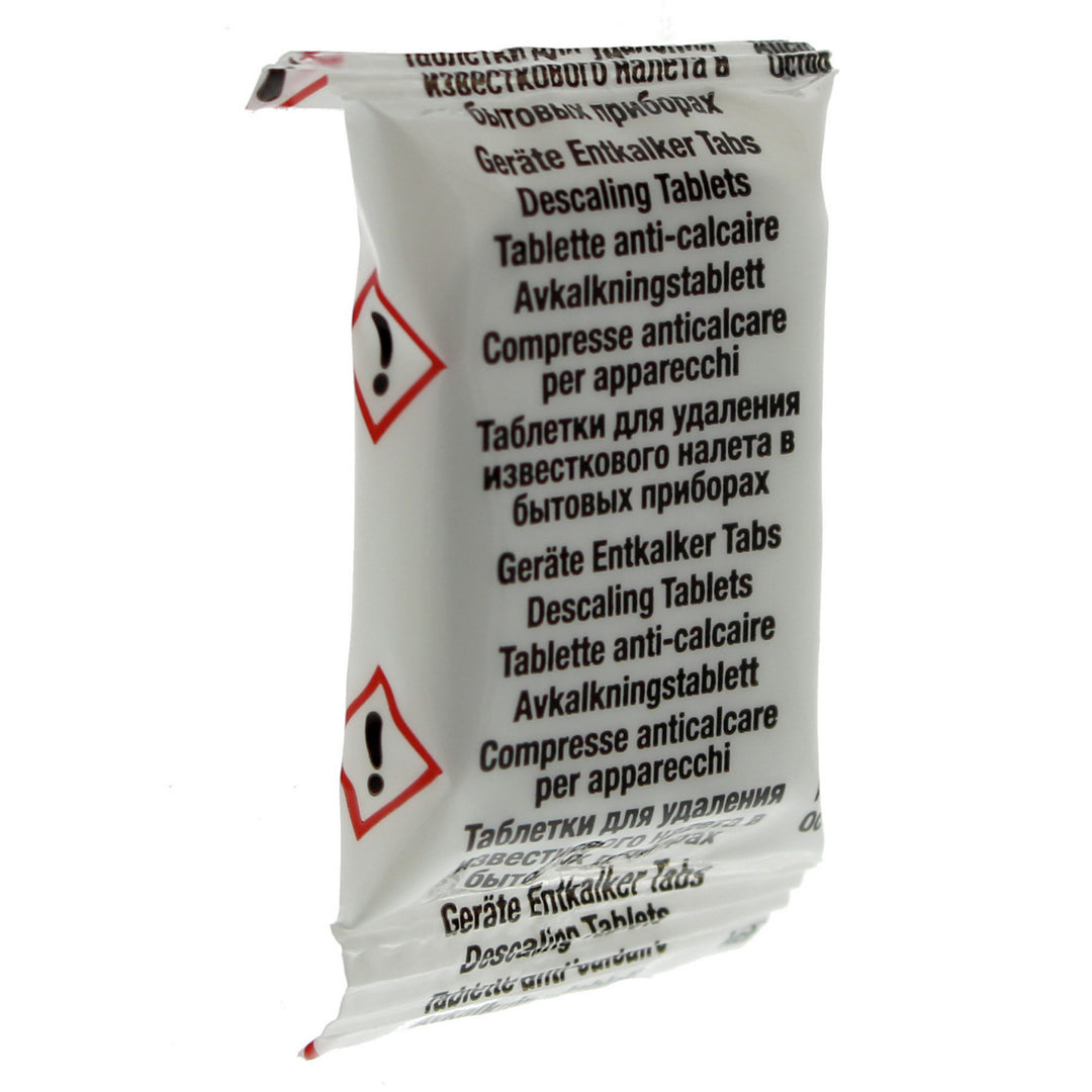 Pastilhas descalcificantes para máquinas de café expresso, 6 peças, universais, Scanpart, 2 embalagens
