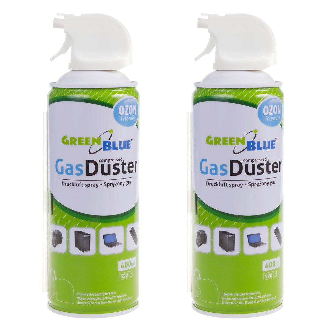Pulverizador de pistola de ar comprimido GreenBlue GB400 400ml - Pulverizador de pistola, 2 unid.