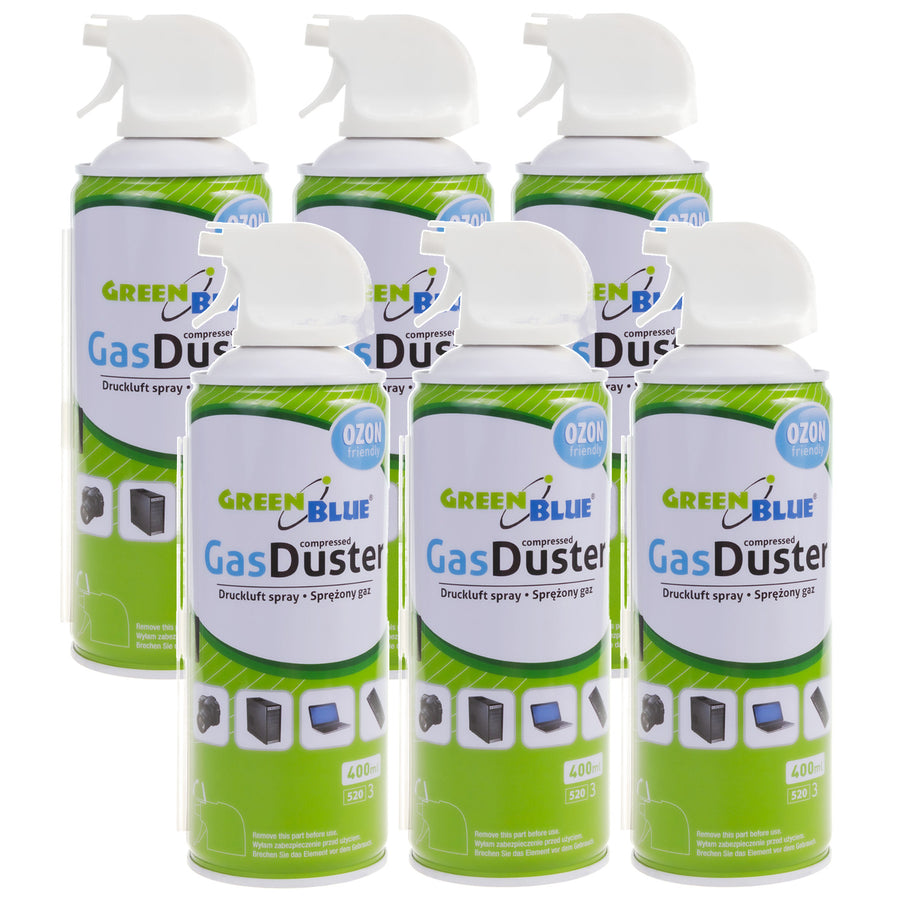 Pulverizador de pistola de ar comprimido GreenBlue GB400 400ml - Pulverizador de pistola, 6 peças