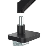 Soporte de monitor Maclean, resorte de gas, 17"-32", 2-10kg, negro, MC-133