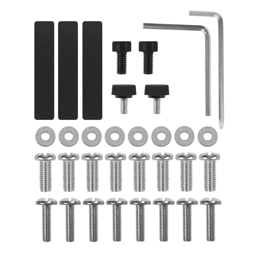 Soporte para 2 monitores Maclean, resorte de gas, 17"-32", 2-10kg, negro, MC-134