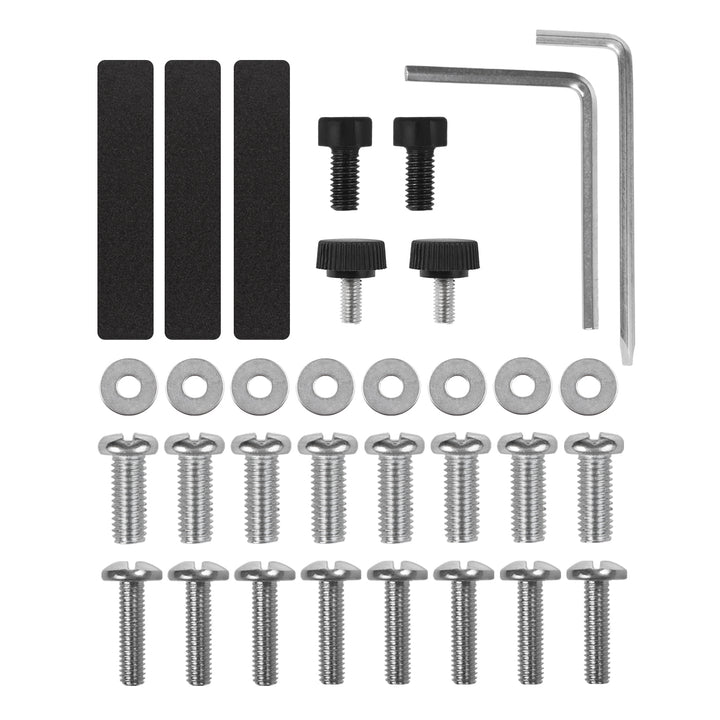 Soporte para 2 monitores Maclean, resorte de gas, 17"-32", 2-10kg, negro, MC-134