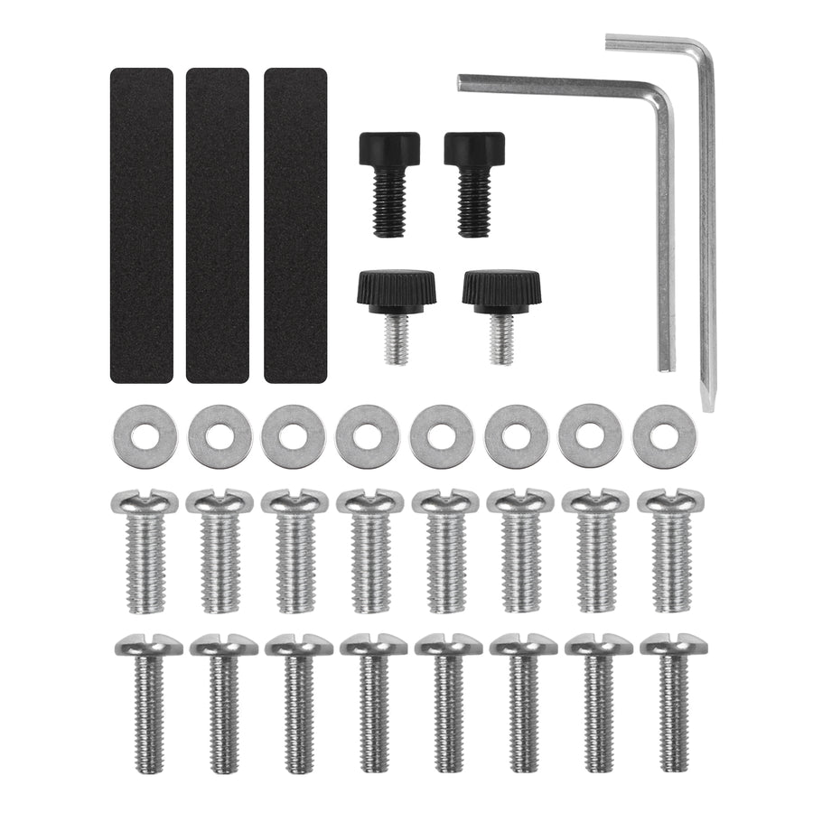 Soporte para 2 monitores Maclean, resorte de gas, 17"-32", 2-10kg, negro, MC-134