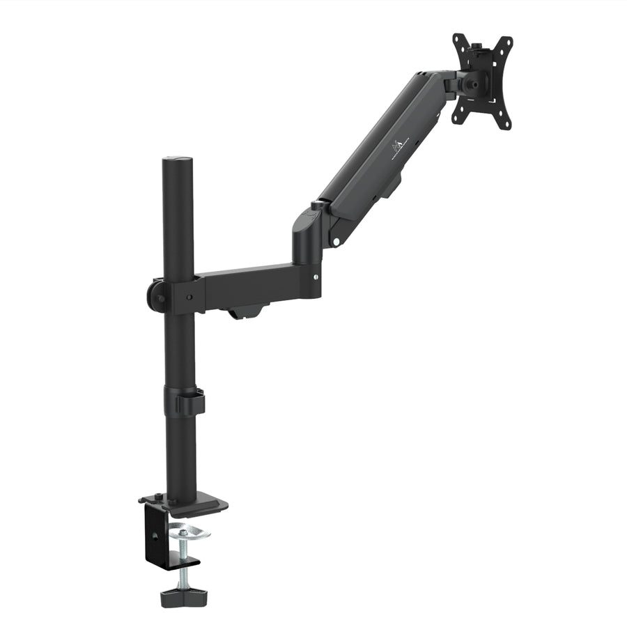 Soporte de monitor Maclean, resorte de gas, 17"-32", 2-10kg, negro, MC-135