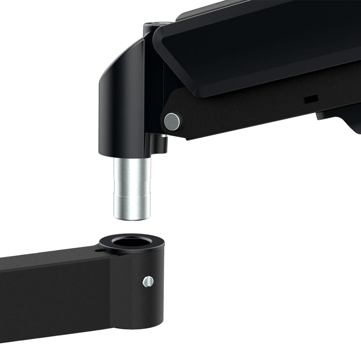 Soporte de monitor Maclean, resorte de gas, 17"-32", 2-10kg, negro, MC-135