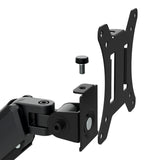 Soporte de monitor Maclean, resorte de gas, 17"-32", 2-10kg, negro, MC-135