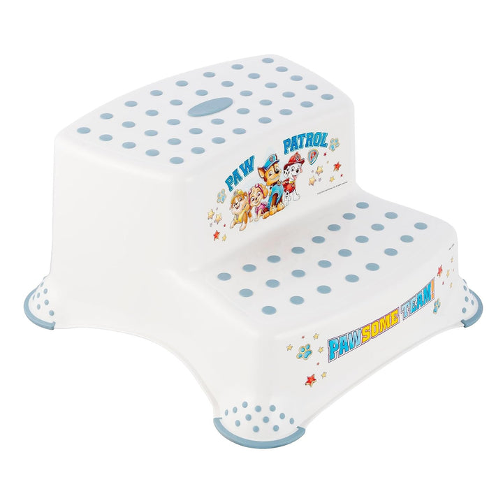 Penico antiderrapante Psi Patrol, branco, máx. 15 kg + Plataforma antiderrapante Psi Patrol, branca, máx. 120 kg