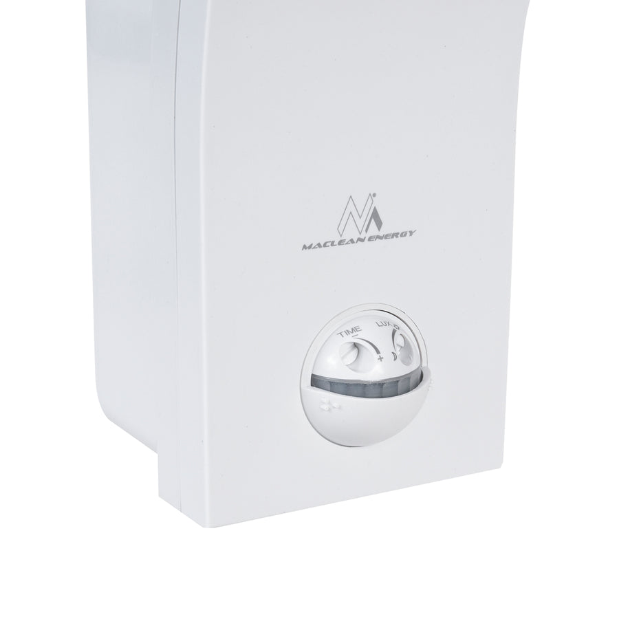 Luz de sensor de movimento LED Maclean, sensor de movimento PIR, branca, 10 W, IP54, 750 lm, branco neutro (4000 K) MCE244 W