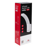 Luz de sensor de movimento LED Maclean, sensor de movimento PIR, branca, 10 W, IP54, 750 lm, branco neutro (4000 K) MCE244 W