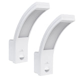 Luz de sensor de movimento LED Maclean, sensor de movimento PIR, branca, 10 W, IP54, 750 lm, branco neutro (4000 K) MCE244 W