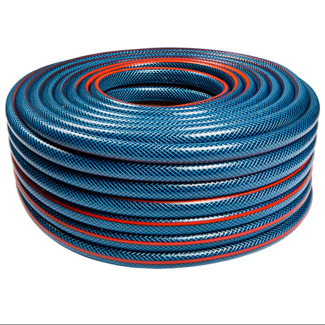 Mangueira de jardim Vartco Light Blue 1" 30m 4 dobras 22 bar