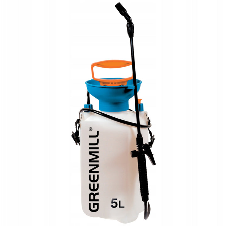 Pulverizador multiusos Greenmill, presurizado, capacidad 5 litros, GB950